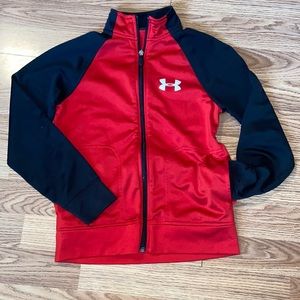 Boys UA zip up